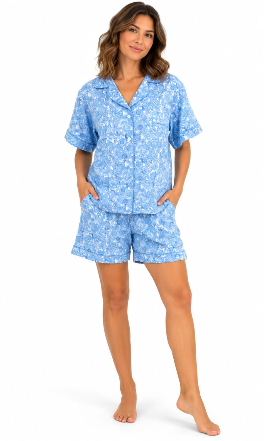 PIJAMA CURTO CASHEMERIE