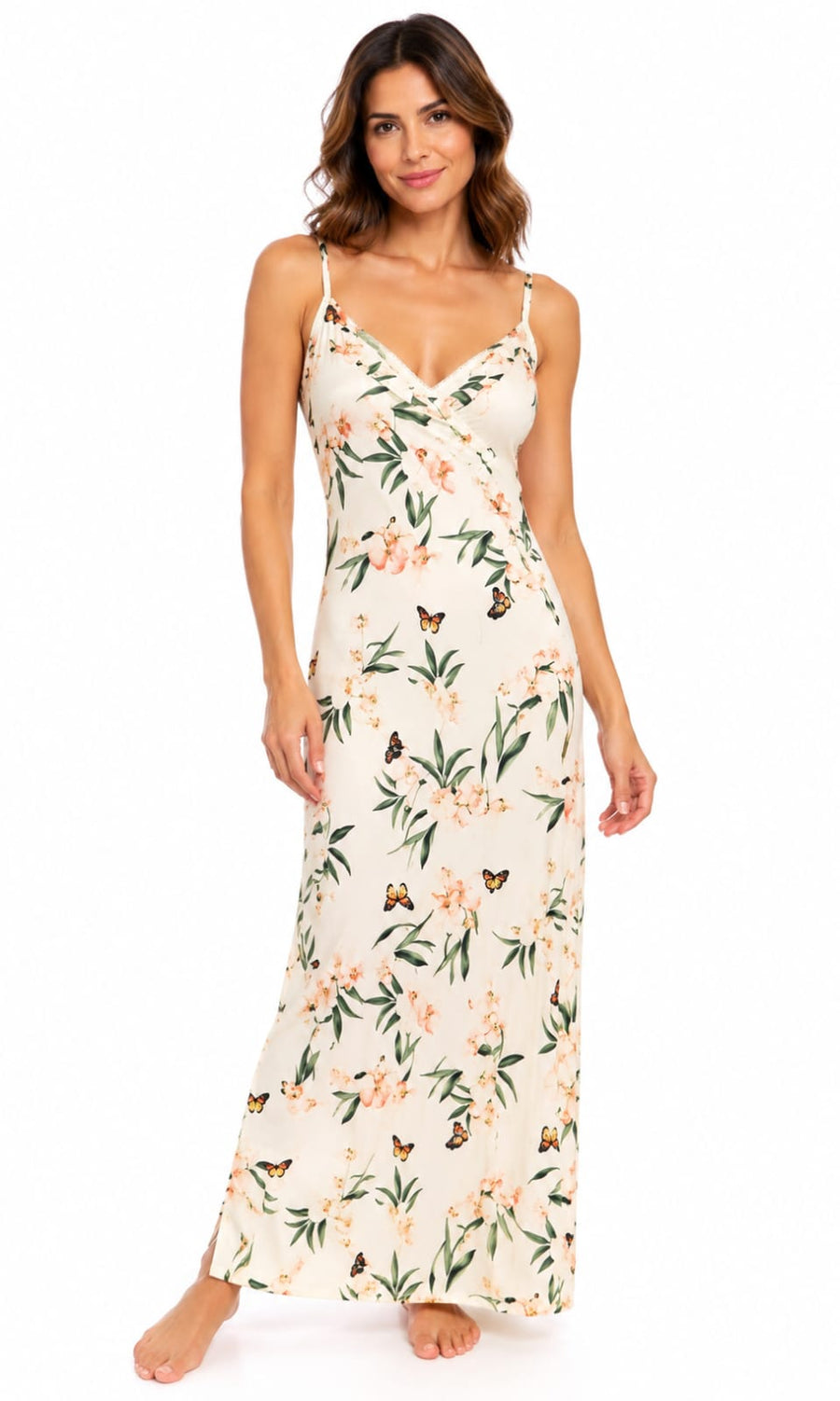 CAMISOLA LONGA PHALAENOPSIS CREME