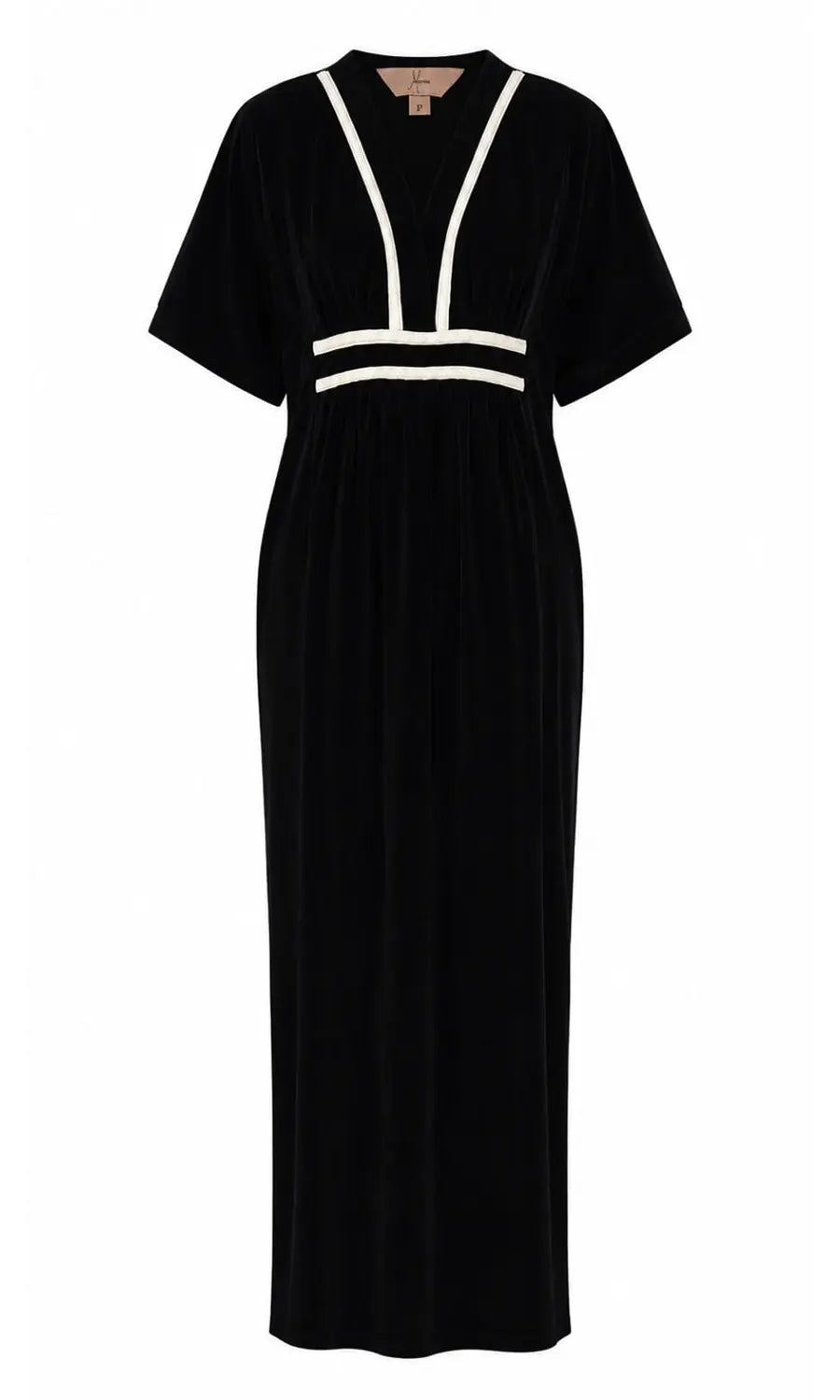 KAFTAN LONGO DEEP PLUSH 1026 PRETO