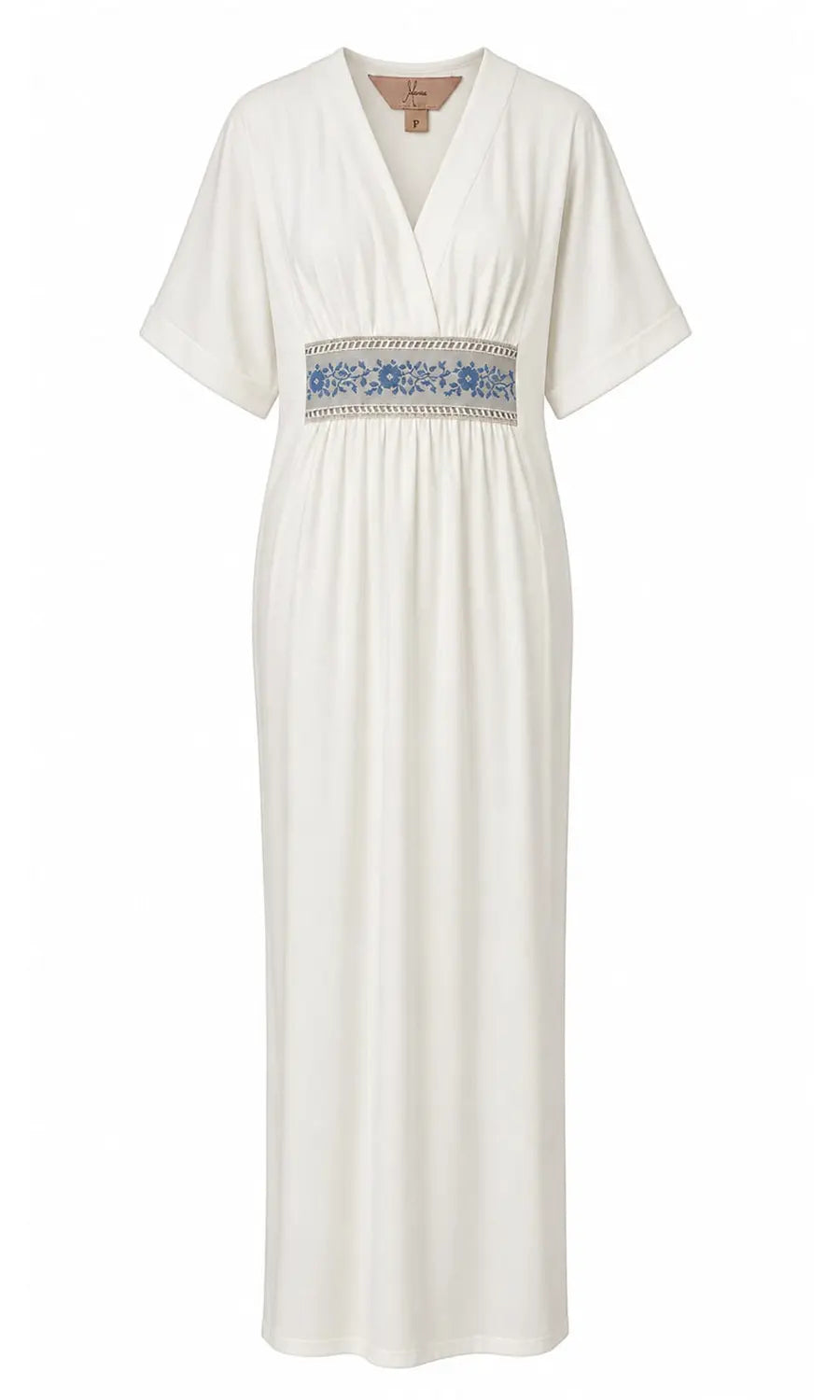 KAFTAN LONGO DEEP PLUSH 1026 OFF WHITE