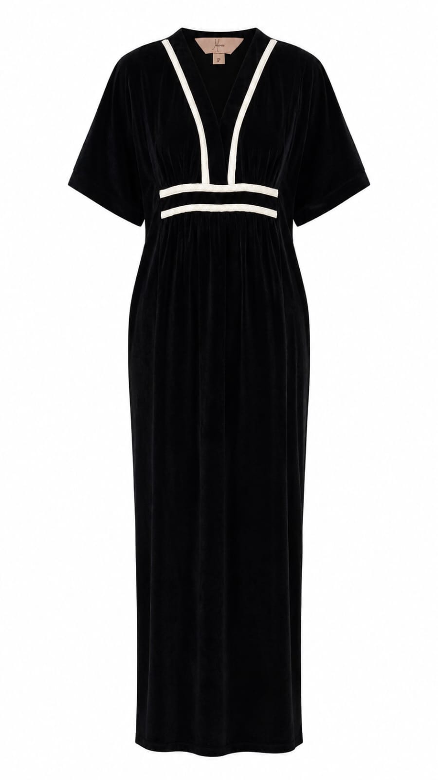 KAFTAN LONGO DEEP PRETO