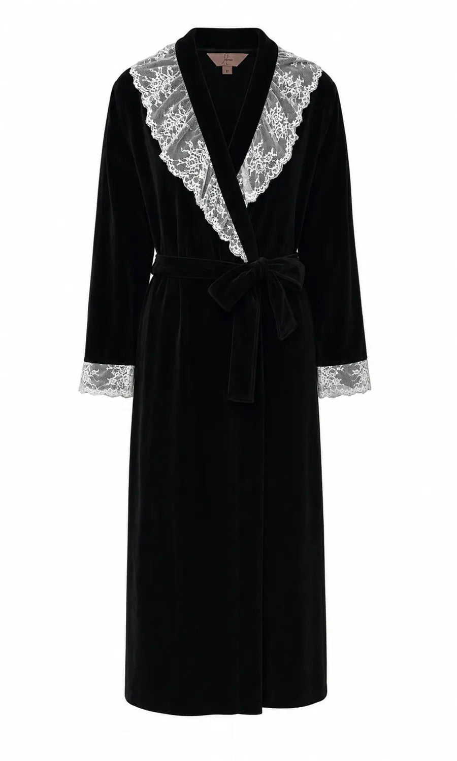 ROBE LONGO DEEP PLUSH 1026 PRETO