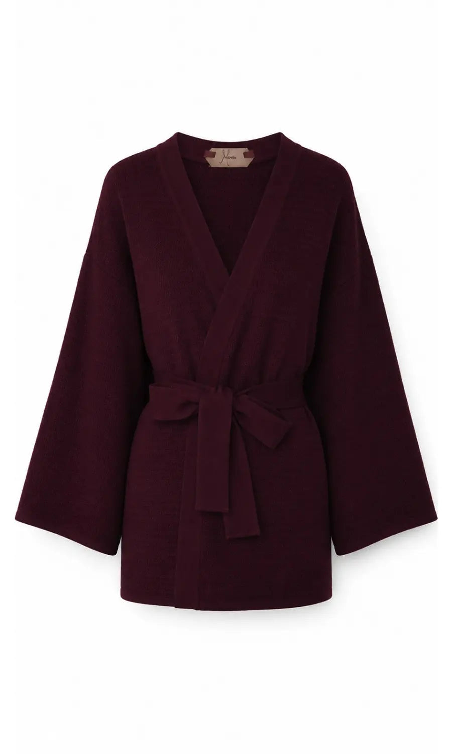 CASACO TRICOT TAMARA BORDO