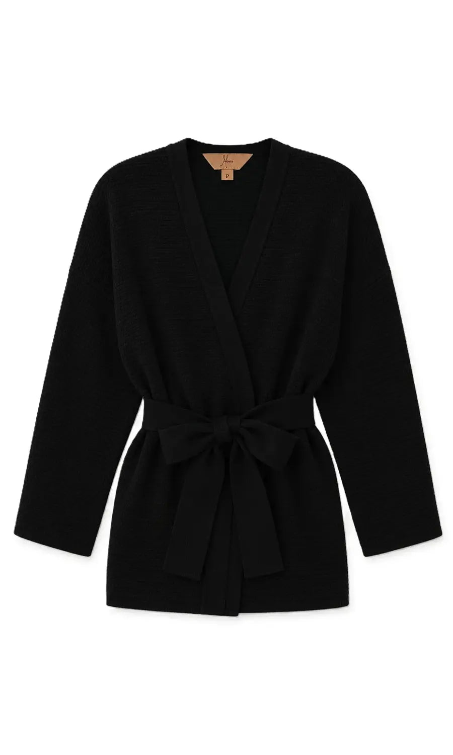 CASACO TRICOT TAMARA PRETO