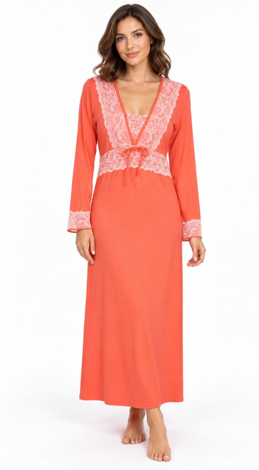 TUNICA MIDI OUR LINE CORAL