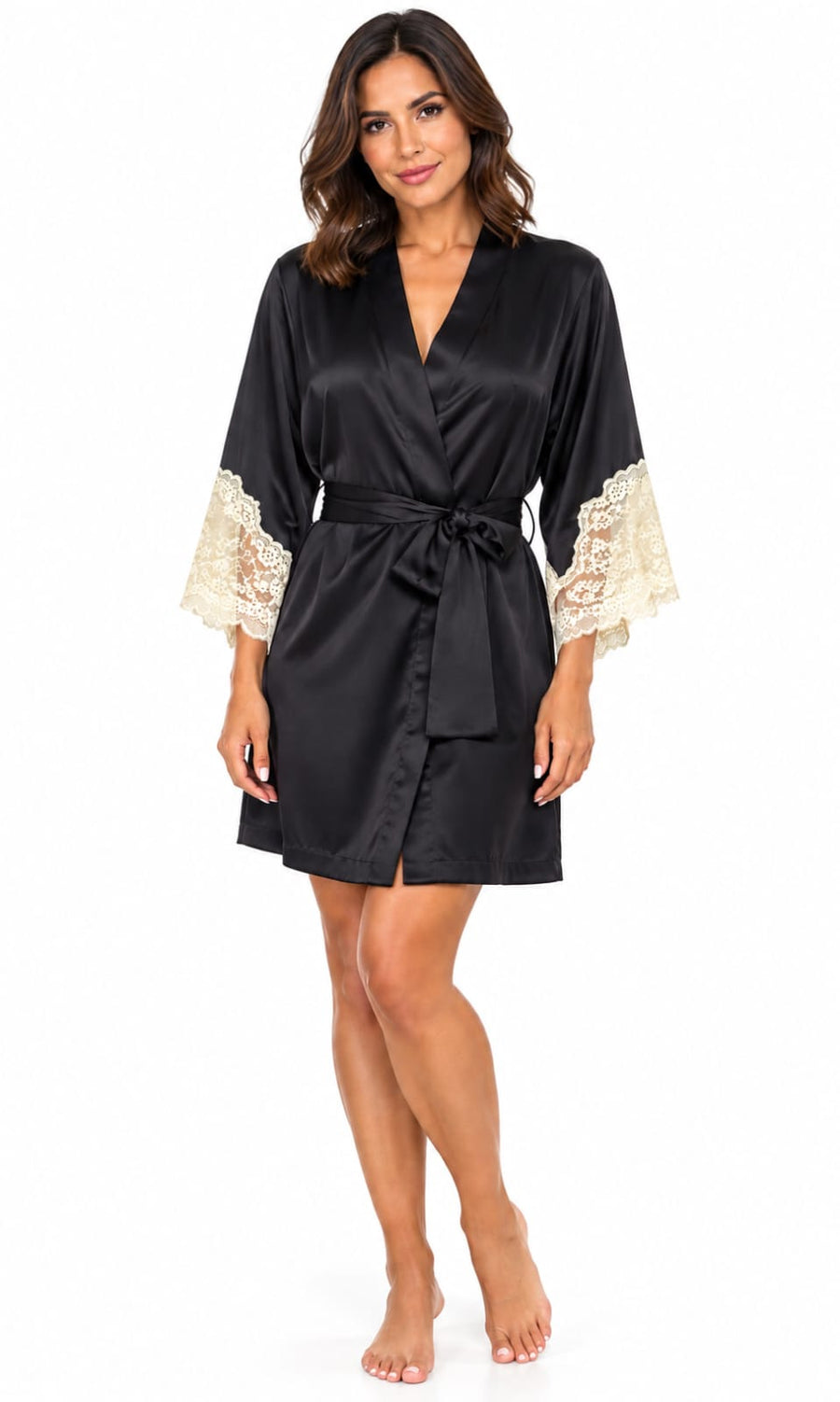 ROBE CURTO NOIR 2025 100% SEDA