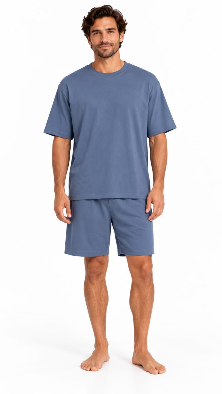 PIJAMA MASCULINO DAY BY DAY AZUL RAF