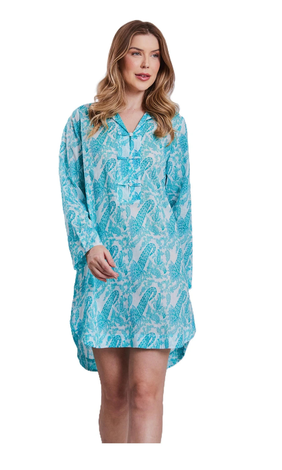 CAMISÃO CURTO CASHEMERIE VERDE