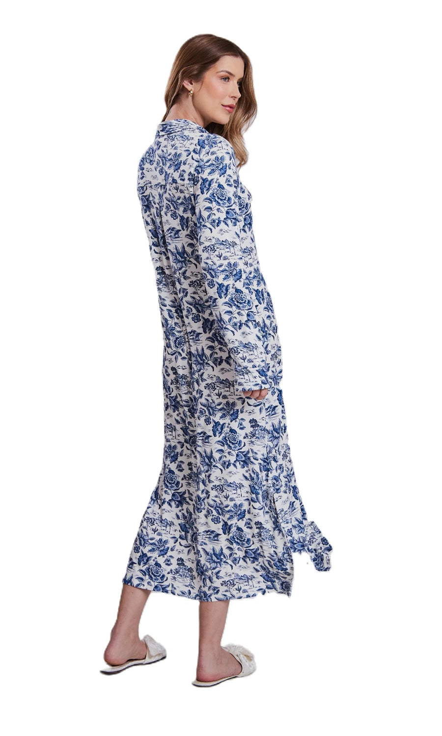 CAMISÃO LONGO POTICHE AZUL MARINHO