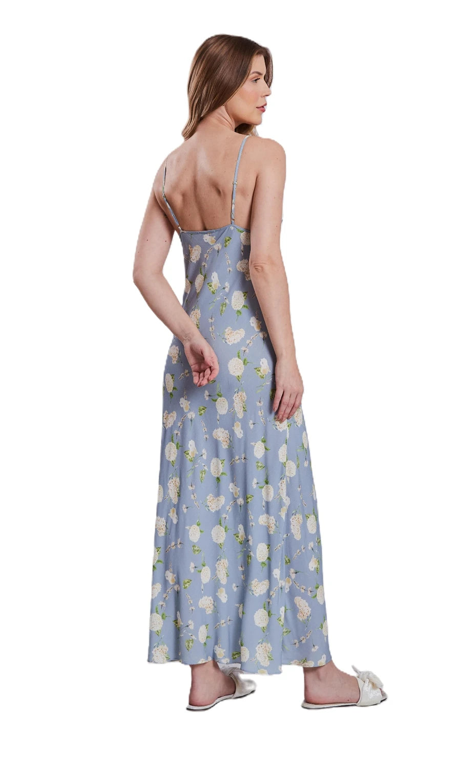 CAMISOLA LONGA IRIS AZUL CARIBE