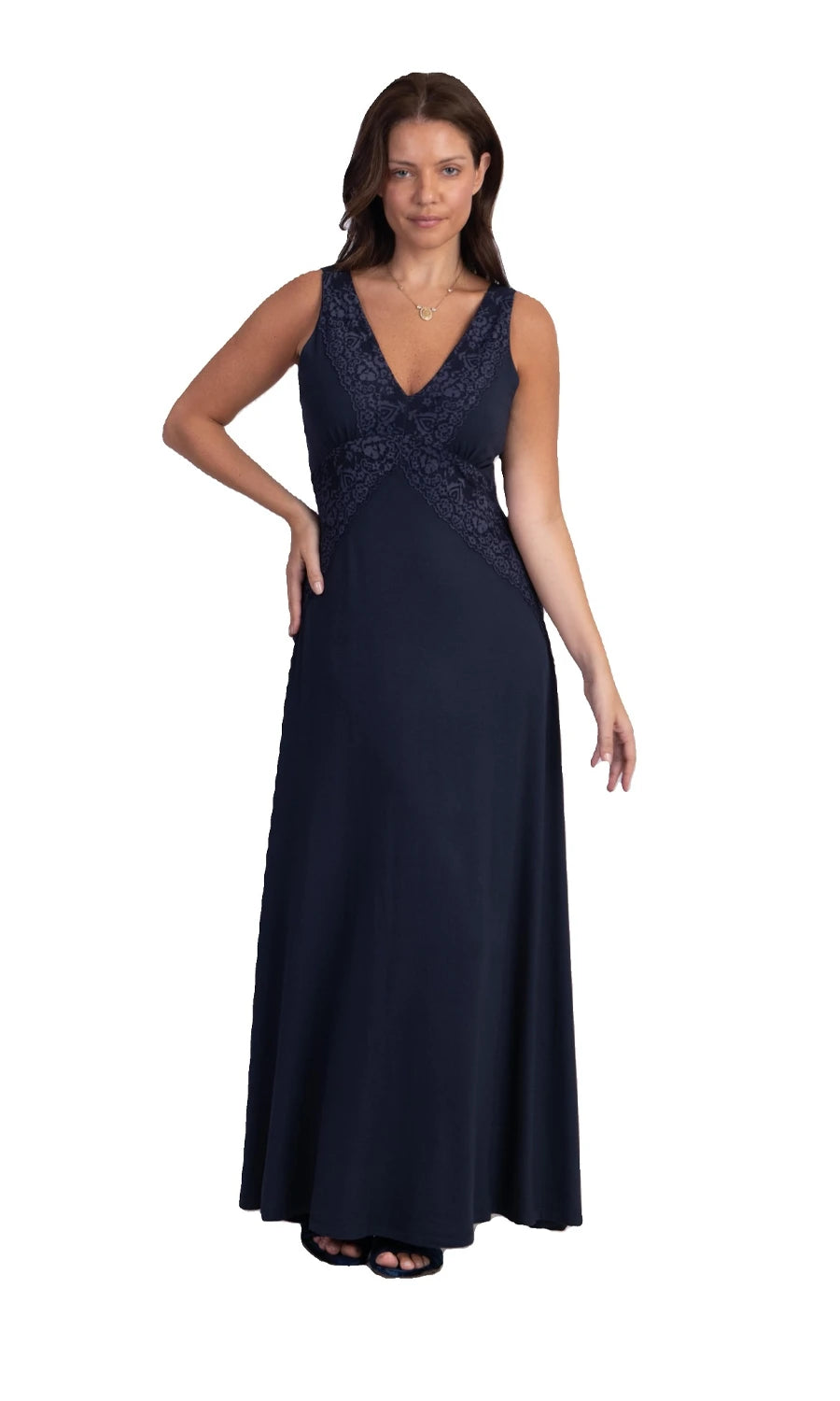 CAMISOLA LONGA OUR LINE AZUL MARINHO