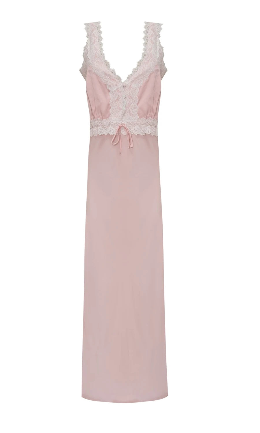 Conjunto Robe Camisola Longo New Classic Rose
