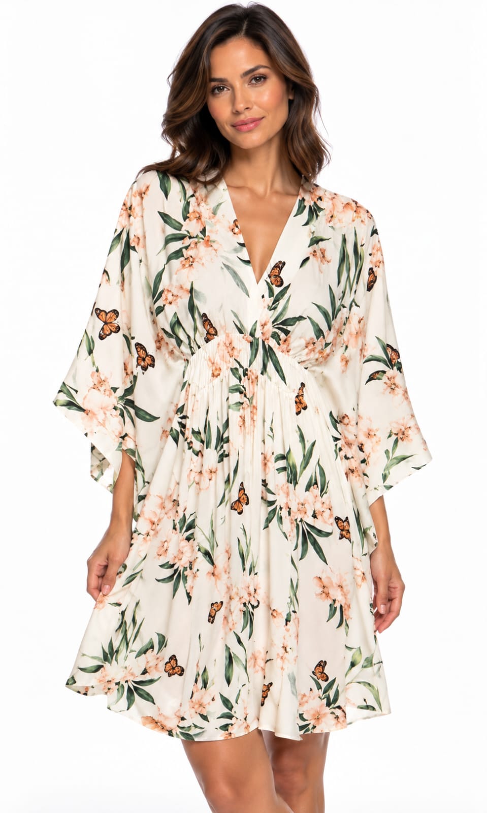 KAFTAN CURTO PHALAENOPSIS CREME
