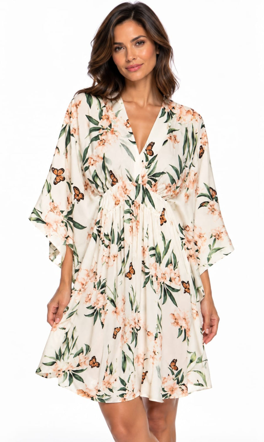 KAFTAN CURTO PHALAENOPSIS CREME