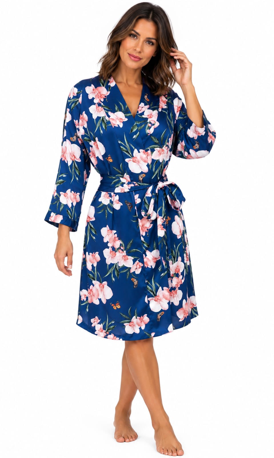 ROBE CURTO  PHALAENOPSIS AZUL DENIN