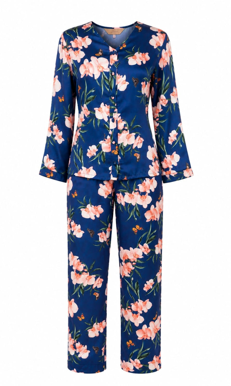 PIJAMA LONGO PHALAENOPSIS AZUL DENIN