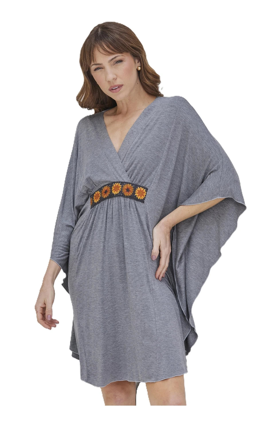 KAFTAN CURTO OUR LINE MESCLA ESCURO