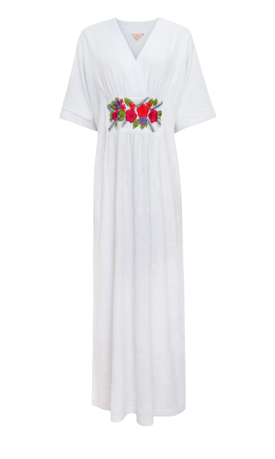 KAFTAN LONGO ATOALHADO KLINT 1025 BRANCO