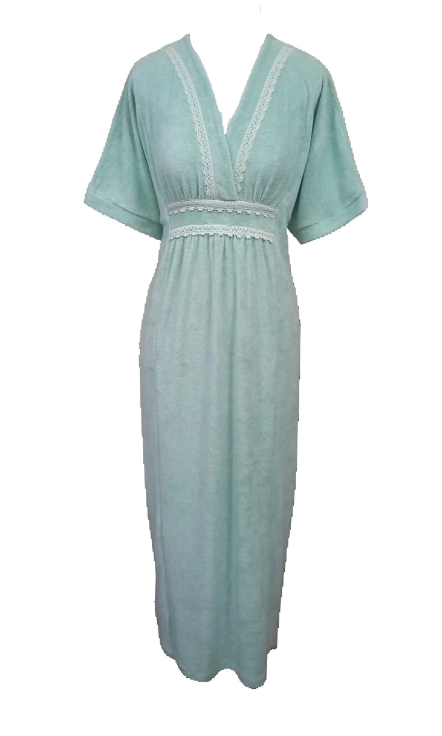KAFTAN LONGO ATOALHADO KLINT 1025 VERDE MENTA
