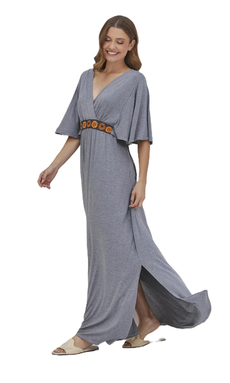 KAFTAN LONGO OUR LINE MESCA ESCURO