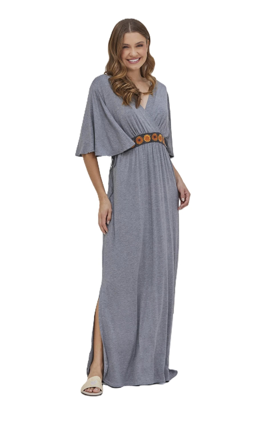 KAFTAN LONGO OUR LINE MESCA ESCURO