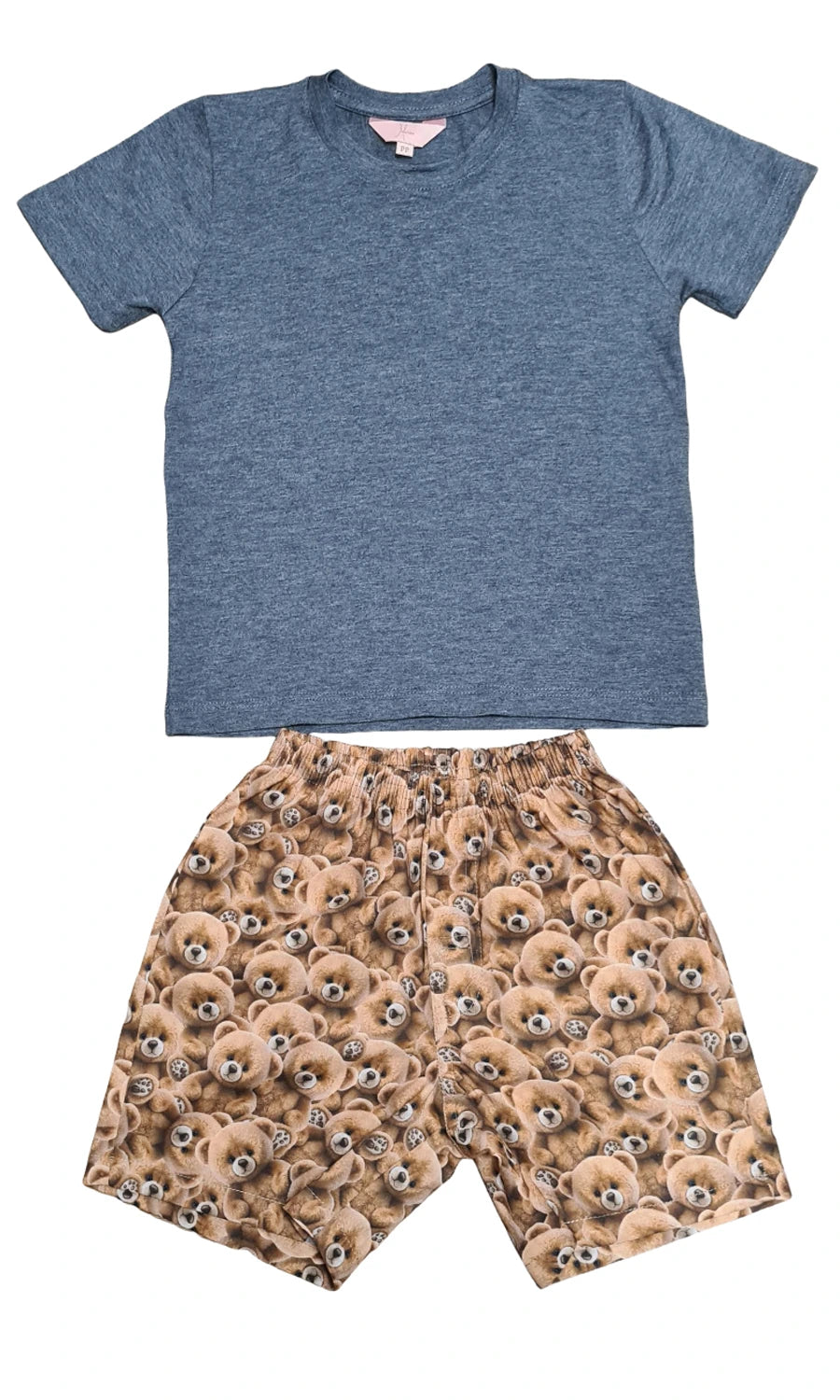 PIJAMA CURTO MASCULINO INFANTIL TEDDY