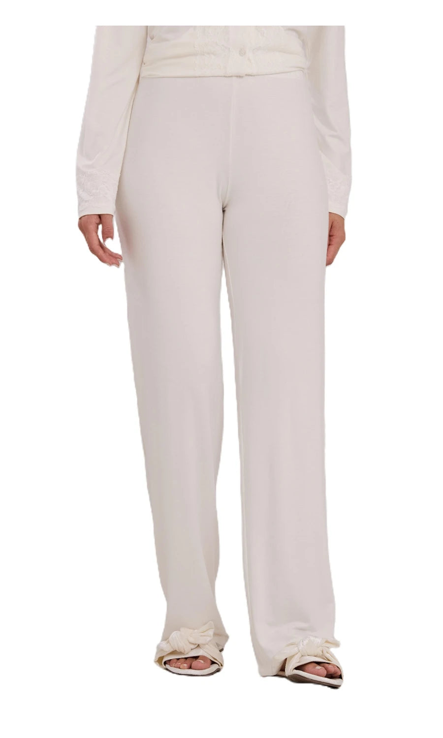 PIJAMA LONGO NEW ETERNITE 1025 OFF WHITE