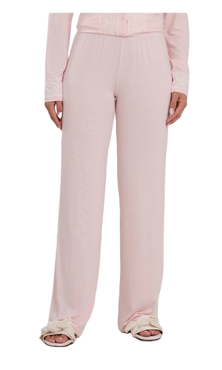 PIJAMA LONGO NEW ETERNITE 1025 ROSA SOVERTE