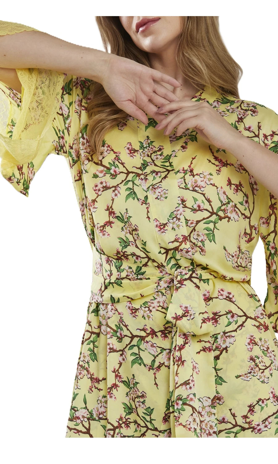 ROBE CURTO POTICHE CETIM
