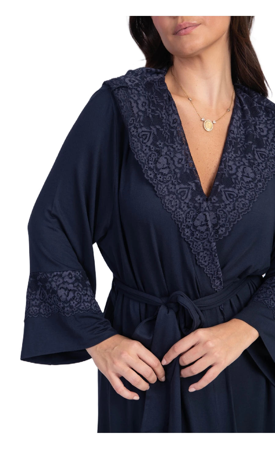 ROBE LONGO OUR LINE AZUL MARINHO