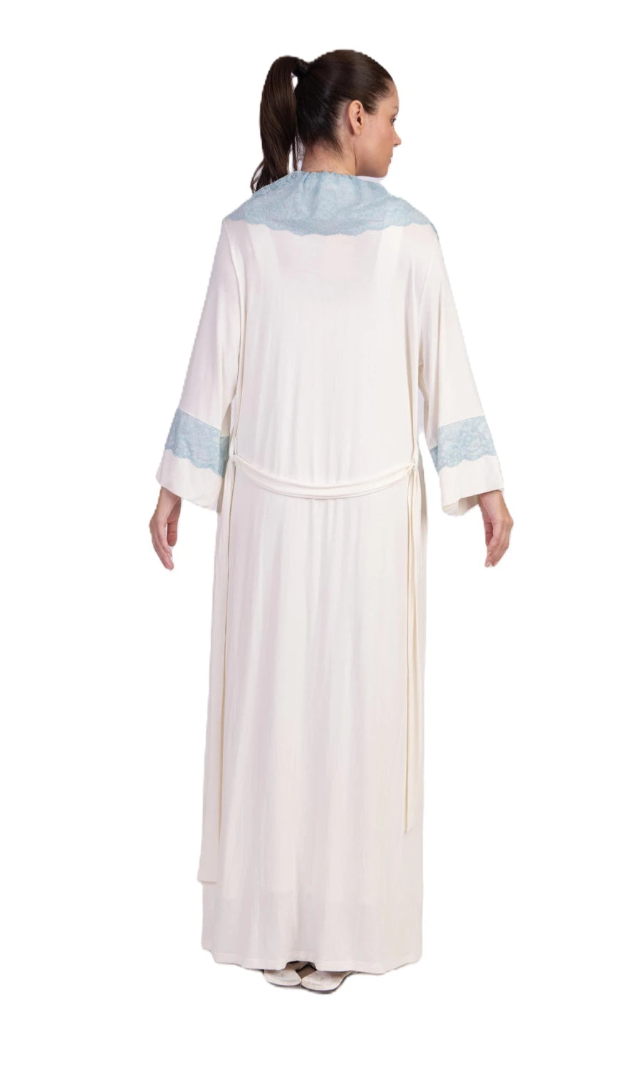 ROBE LONGO OUR LINE OFF WHITE