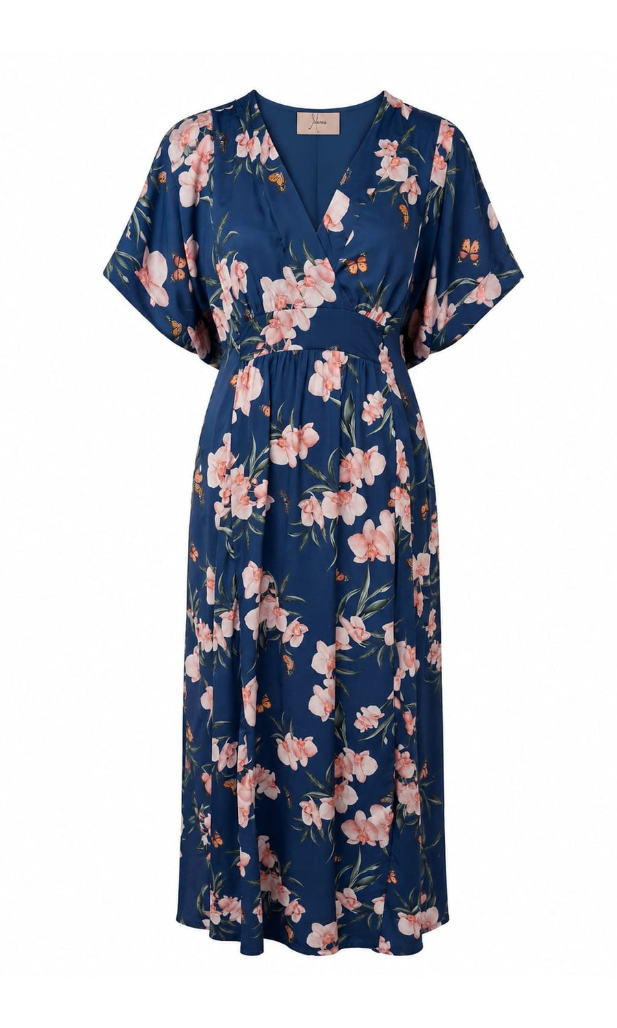 KAFTAN LONGO PHALAENOPSIS AZUL DENIN